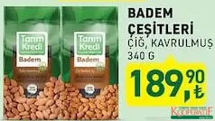 TARIM KREDİ BADEM ÇEŞİTLERİ 340 G TARIM KREDİ BADEM ÇEŞİTLERİ 340 G
